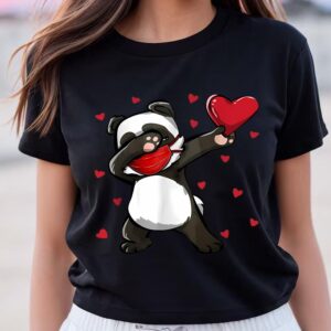 Valentines Womens Shirts, Dabbing Panda…