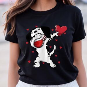 Valentines Womens Shirts, Dalmatian Face…