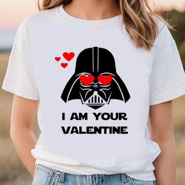 Valentines Womens Shirts, Darth Vader I Am Your Valentine T-Shirt