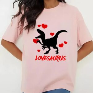 Valentines Womens Shirts Dinosaur Valentine Shirt Funny Valentines Day Gifts For Kids T Shirt 3