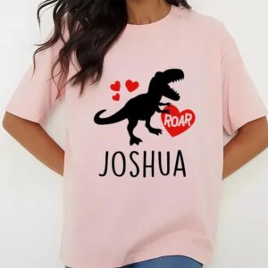 Valentines Womens Shirts Dinosaur Valentines Shirt 3