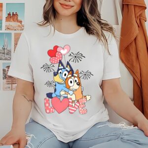 Valentines Womens Shirts, Disney Bluey…