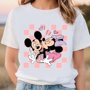 Valentines Womens Shirts Disney Minnie Mickey Love Valentine Shirt 3