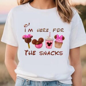 Valentines Womens Shirts Disney Valentines Day Snacks Shirt 3