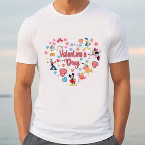 Valentines Womens Shirts Disneyword Happy Valentine ShirtMagical Kingdom Valentine Shirt 1