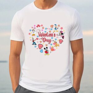 Valentines Womens Shirts Disneyword Happy Valentine ShirtMagical Kingdom Valentine Shirt 2