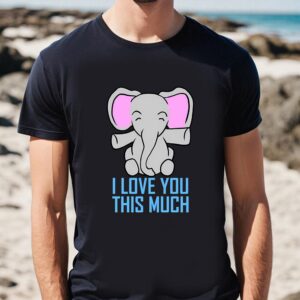 Valentines Womens Shirts, Elephant I…