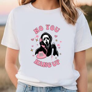 Valentines Womens Shirts Funny Ghostface Scream Valentines Day Shirt 1