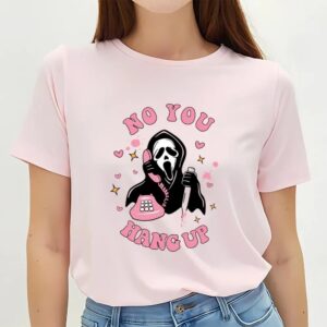 Valentines Womens Shirts Funny Ghostface Scream Valentines Day Shirt 3