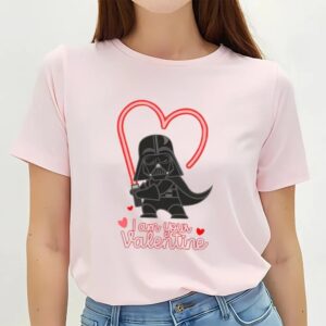 Valentines Womens Shirts Funny Star Wars Darth Vader I Am Your Valentine T Shirt 3