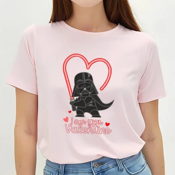 Valentines Womens Shirts, Funny Star Wars Darth Vader I Am Your Valentine T-Shirt