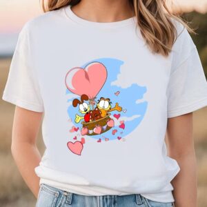 Valentines Womens Shirts, Garfield Happy…