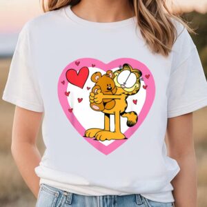 Valentines Womens Shirts, Garfield Hugging…