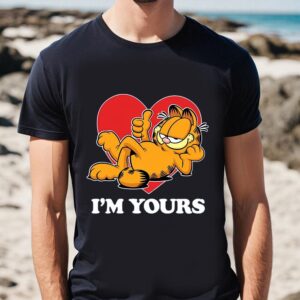 Valentines Womens Shirts Garfield Im Yours Valentines Day T Shirt 1