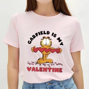 Valentines Womens Shirts Garfield Is My Valentine Shirt 3