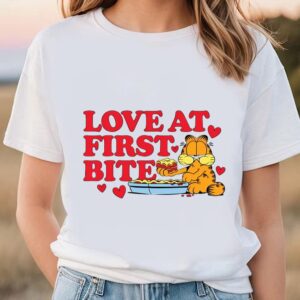 Valentines Womens Shirts Garfield Valentines Day T Shirt For Couple 1