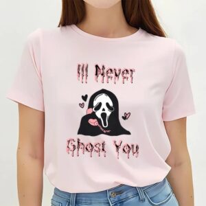 Valentines Womens Shirts Ghost Face Valentine T Shirt 3