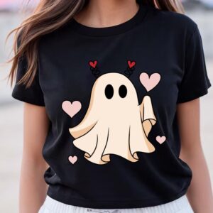 Valentines Womens Shirts, Ghost Retro…