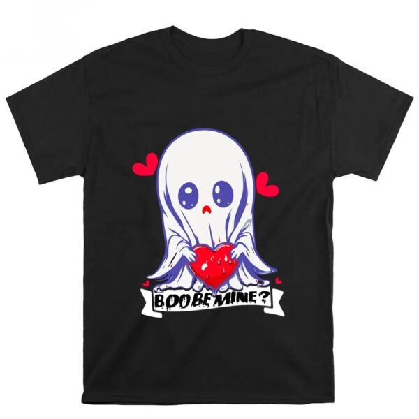 Valentines Womens Shirts, Ghost Valentines Day T-Shirt