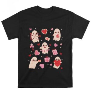 Valentines Womens Shirts Ghostly Valentine T Shirt 3