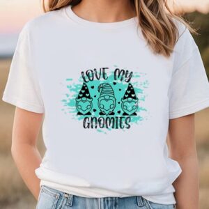 Valentines Womens Shirts, Gnomes Lover…