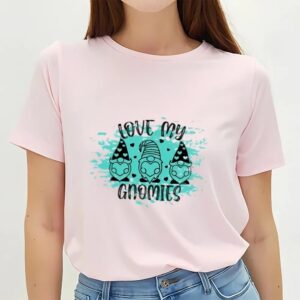 Valentines Womens Shirts Gnomes Lover Valentine T Shirt 3