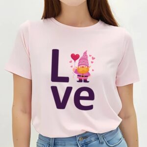 Valentines Womens Shirts Gome Love Ballon Valentine T Shirt 3