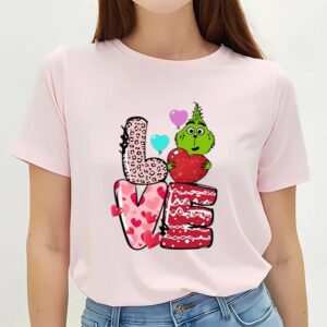 Valentines Womens Shirts Love Grinchs Happy Valentine Shirt 3