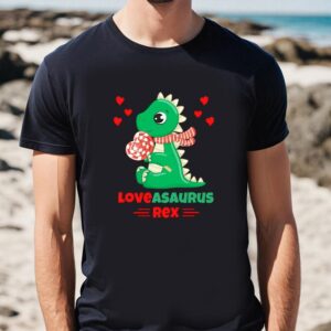 Valentines Womens Shirts, Loveasaurus Rex…