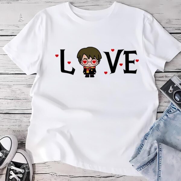 Valentines Womens Shirts, Magic Wizard Harry Potter Valentine T-Shirt