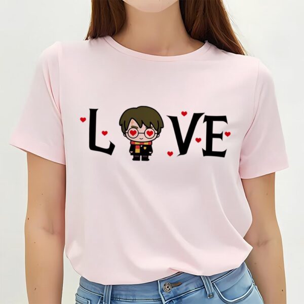 Valentines Womens Shirts, Magic Wizard Harry Potter Valentine T-Shirt