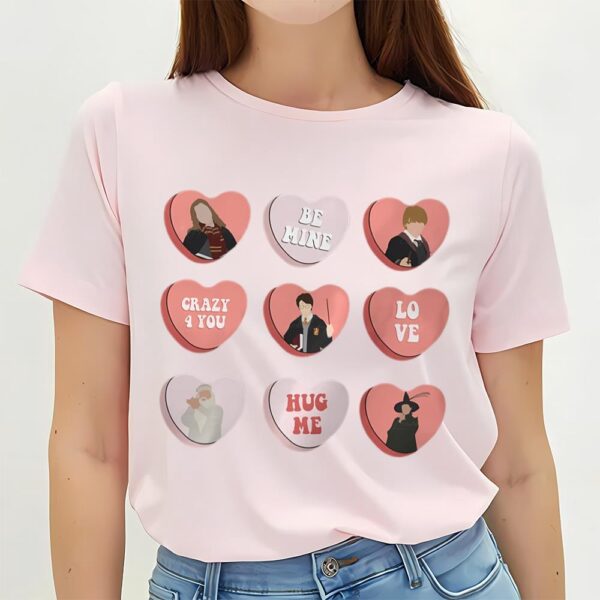 Valentines Womens Shirts, Magical Witches Love Harry Potter Valentine Shirt