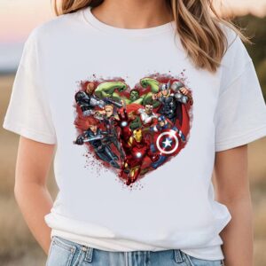 Valentines Womens Shirts, Marvel Avengers…