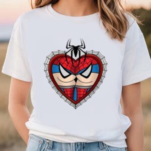 Valentines Womens Shirts Marvel Valentines Day Love Spider Man Valentine Shirt 1