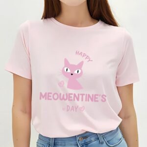 Valentines Womens Shirts, Meowentines Valentine…