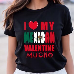 Valentines Womens Shirts, Mexican Valentine’s…