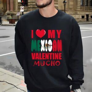 Valentines Womens Shirts Mexican Valentines Day Gift T shirt For Lover 3