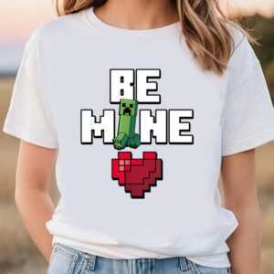 Valentines Womens Shirts, Minecraft Valentine’s…