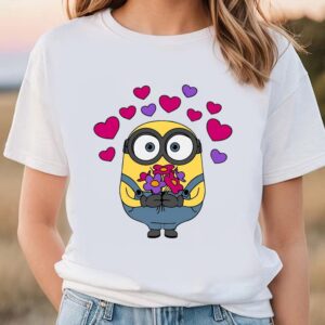 Valentines Womens Shirts, Minion Happy…