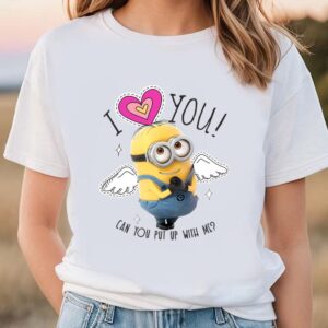 Valentines Womens Shirts, Minions Valentine’s…