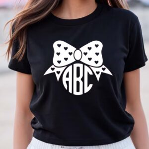 Valentines Womens Shirts Monogram Valentines Day Shirt 2