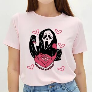 Valentines Womens Shirts My Bloody Valentine Killer Couples Night Shirt 3