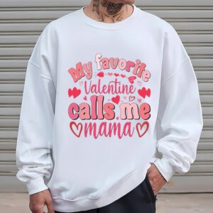 Valentines Womens Shirts My Favorite Valentine Calls Me Valentine T Shirt 1