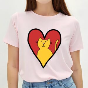 Valentines Womens Shirts My Small Valentine Cat T Shirt 1