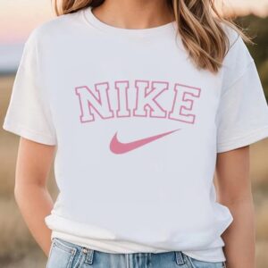 Valentines Womens Shirts Nike Logo Valentine Pink Unisex T Shirt 2