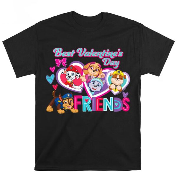 Valentines Womens Shirts, Paw Patrol Best Valentine’s Day T-Shirt