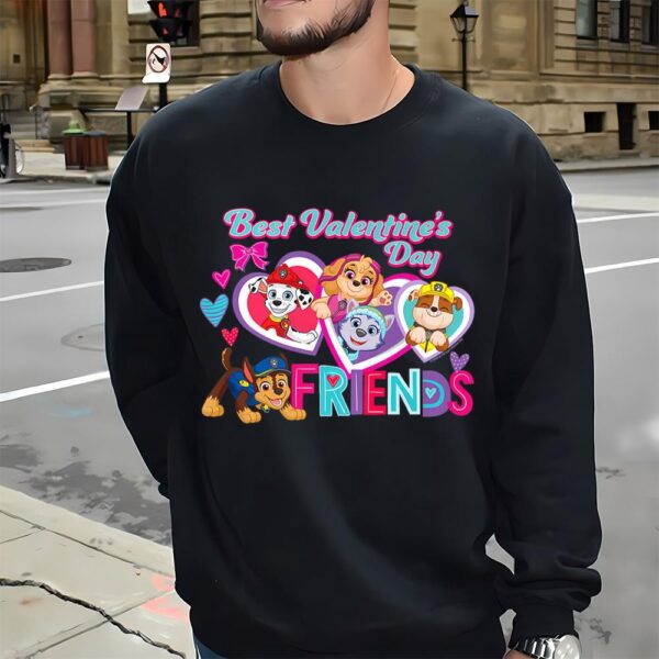 Valentines Womens Shirts, Paw Patrol Best Valentine’s Day T-Shirt