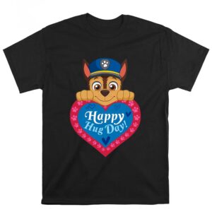 Valentines Womens Shirts Paw Patrol Happy Valentines Day Puppy Shirt 1