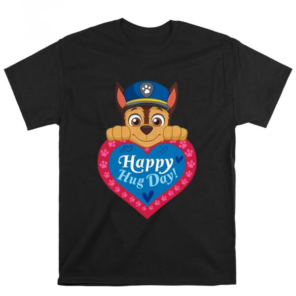 Valentines Womens Shirts, Paw Patrol Happy Valentine’s Day Puppy Shirt