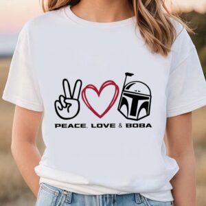 Valentines Womens Shirts, Peace Love…